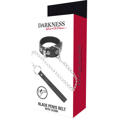 ANELLO PER PENE CON CINTURINO - DARKNESS