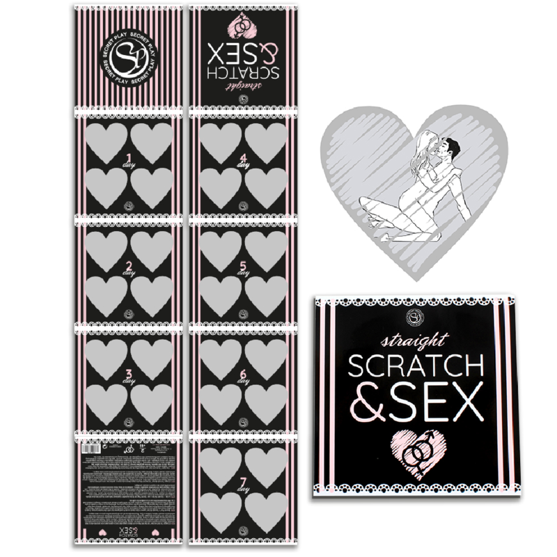 GIOCO “SCRATCH & SEX” PER COPPIE - SECRETPLAY - (ES/EN/FR/PT/DE)