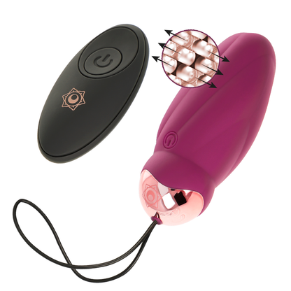 SITA EGG WITH REMOTE CONTROL ROTATION BEADS + VIBRATION - RITHUAL