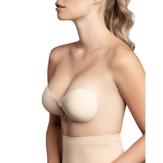 BYE-BRA - REGGISENO INVISIBLE NERO COPPA A