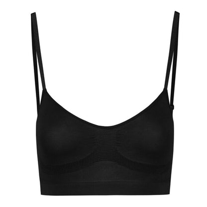 BYE-BRA - MEDIUM CONTROL REGGISENO SENZA CUCITURE NERO MISURARE S