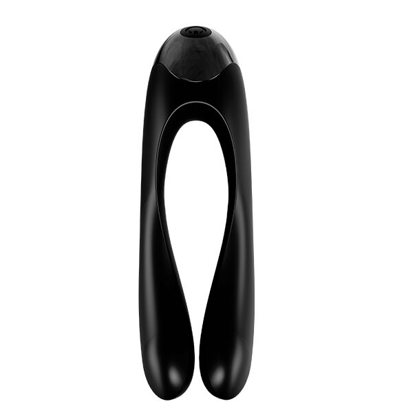 SATISFYER - VIBRATORE DA DITO CANDY CANE ARANCIONE