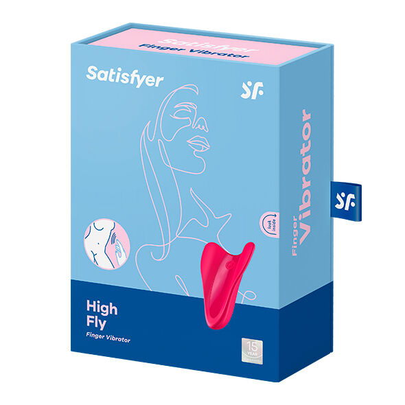 SATISFYER - VIBRATORE HIGH FLY FINGER FUCSIA