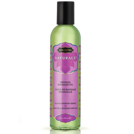 KAMASUTRA - OLIO DA MASSAGGIO NATURALE BACCA DELLA PASSIONE 236 ML