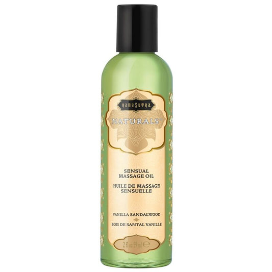 KAMASUTRA - OLIO DA MASSAGGIO NATURALE VANIGLIA SANDALO 59 ML