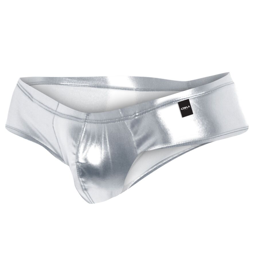 CUT4MEN - CHEEKY BRIEF SILVER L