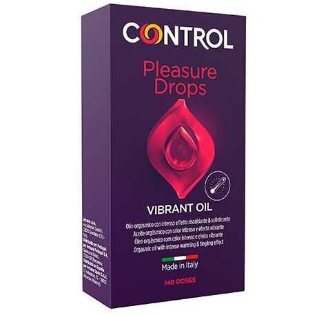 CONTROL - PLEASURE DROPS OLIO VIBRATORE