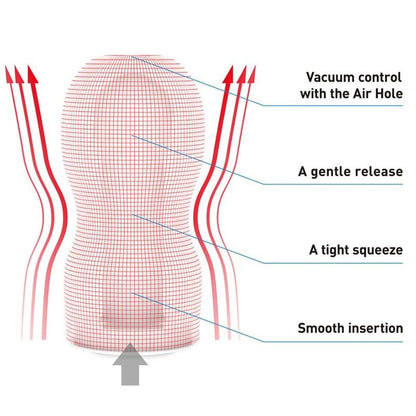 TENGA - MASTURBADOR DURO ORIGINALE CON COPPA A VUOTO