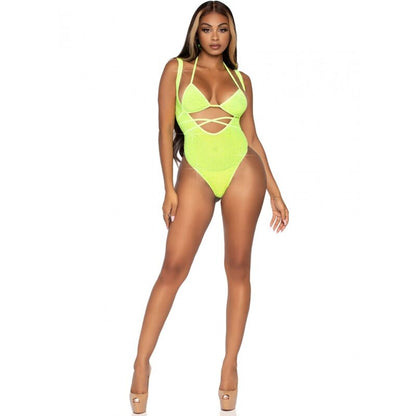 LEG AVENUE - TOP BIKINI E BODY TAGLIA UNICA