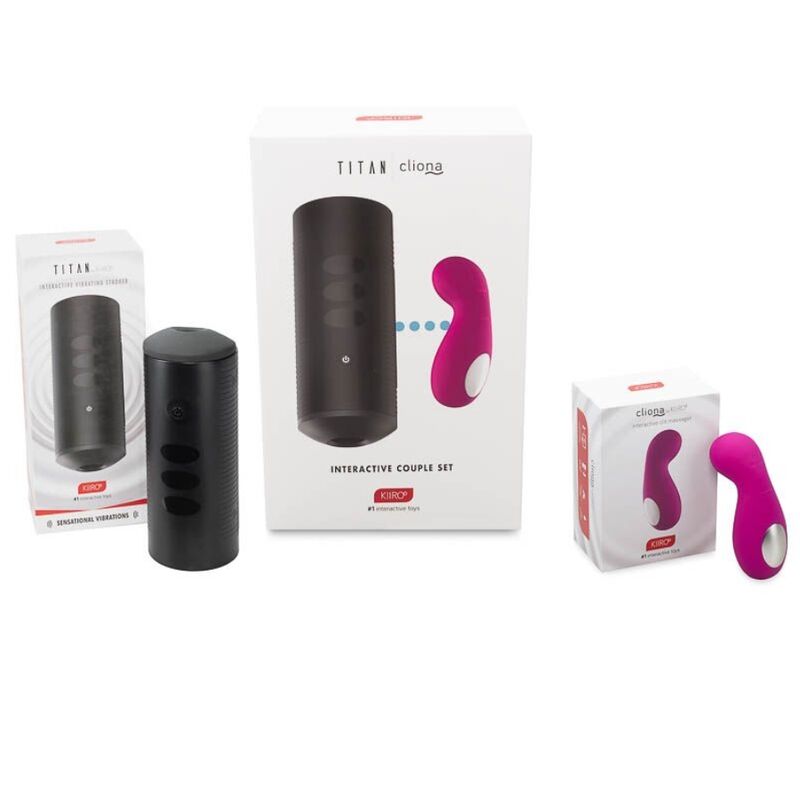 KIIROO - SET COPPIE TITAN E CLIONA LILLA