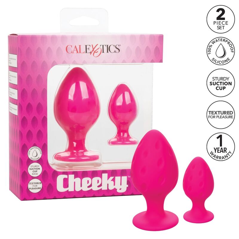 CALEXOTICS - BUTTPLUG CHEEKY ROSA