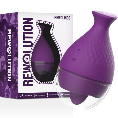 REWOLUTION - VIBRATORE REWOLINGO CON LINGUA