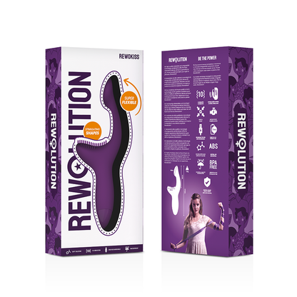 REWOLUTION - REWOKISS VIBRATORE PUNTO PER STIMOLATORE