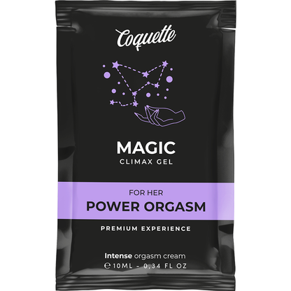 COQUETTE CHIC DESIRE - POCKET MAGIC CLIMAX GEL PER LEI GEL PER IL MIGLIORAMENTO DELLORGASMO 10 ML