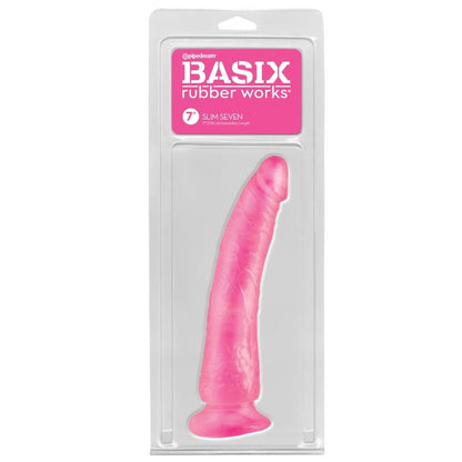 BASIX - JELLY PENE SLIM 19 CM ROSA