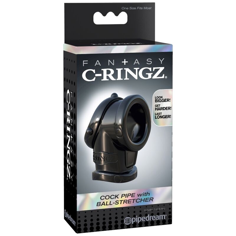 FANTASY C-RINGZ - COCK PIPE CON PALLA STRECH