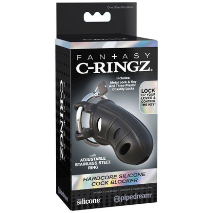 FANTASY C-RINGZ - EXTREME SILICONE COCK BLOCKER