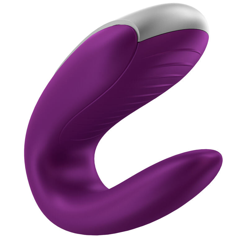 SATISFYER - VIBRATORE DOPPIO PARTNER DIVERTENTE VIOLA