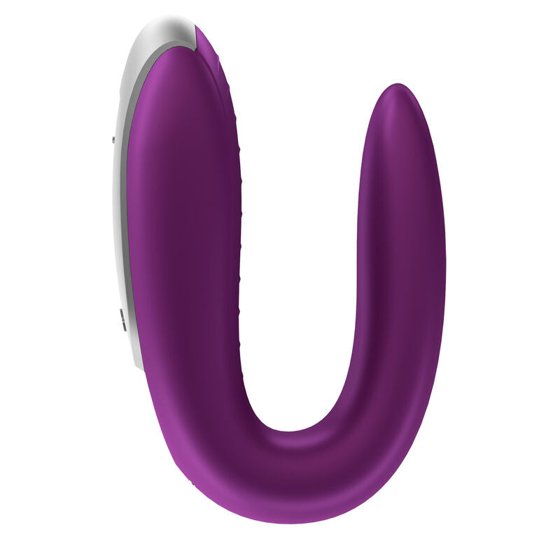 SATISFYER - VIBRATORE DOPPIO PARTNER DIVERTENTE VIOLA