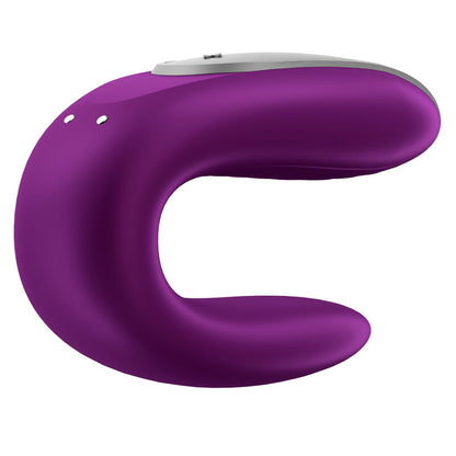 SATISFYER - VIBRATORE DOPPIO PARTNER DIVERTENTE VIOLA