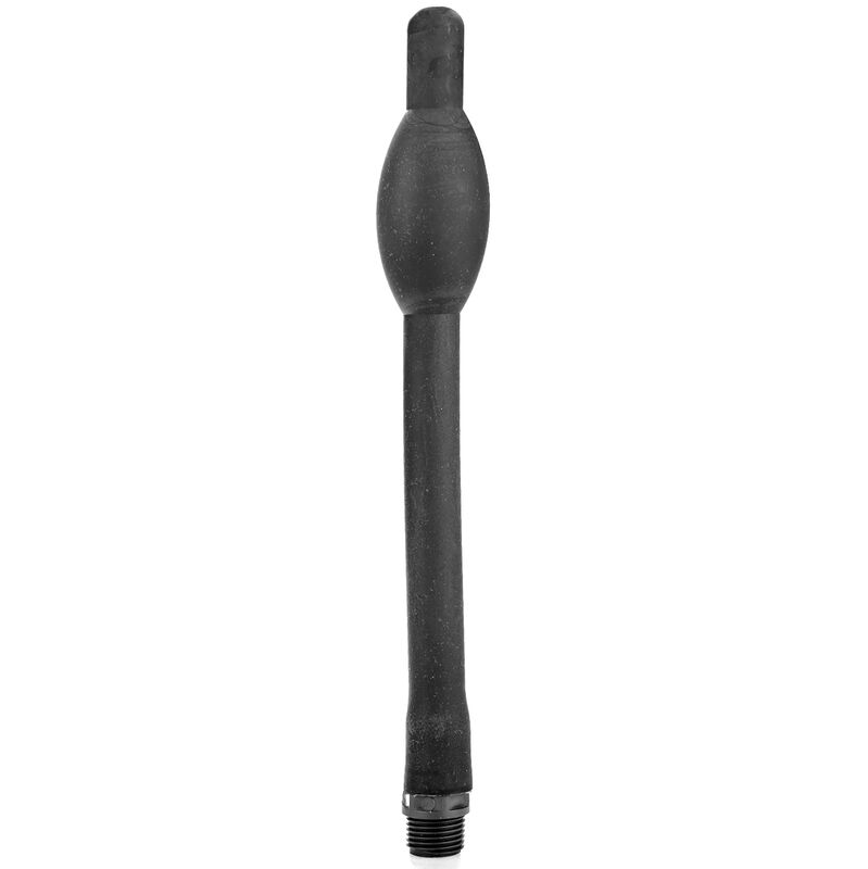 ALL BLACK - DOCCIA ANALE HINCHABLE IN SILICONE 27 CM