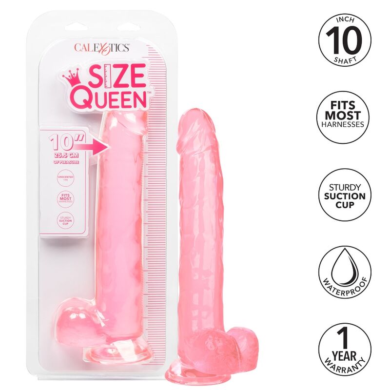 CALEXOTICS - DILDO REGINA TAGLIA ROSA 25.5 CM