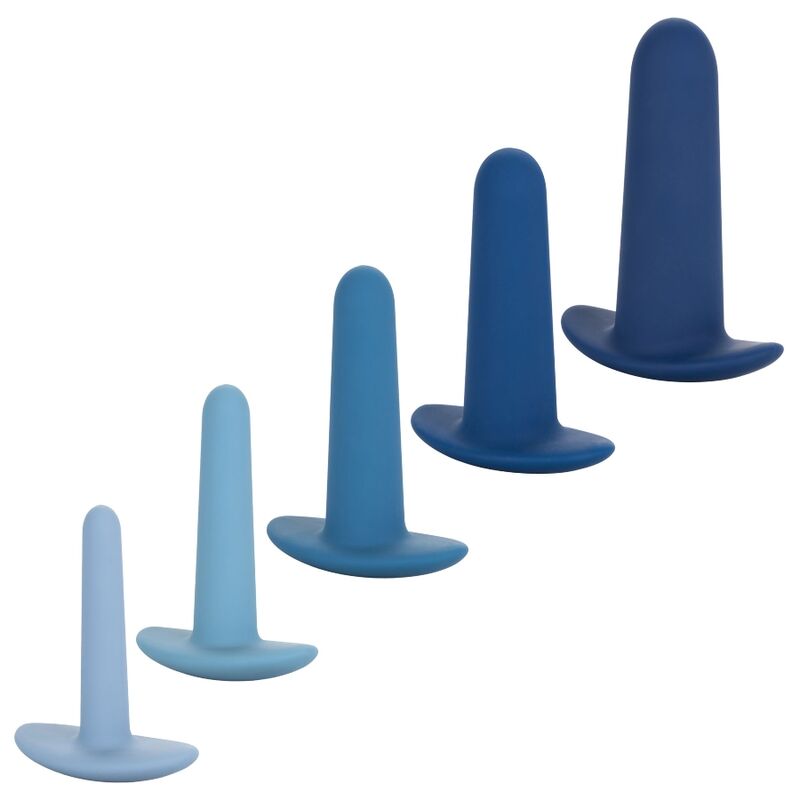 CALEXOTICS - SET PER ALLENAMENTO ANALE INDOSSABILE 5 PEZZI