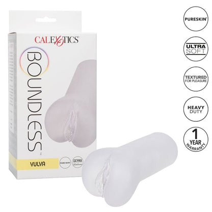 CALEXOTICS - BOUNDLESS VULVA STROKER TRASPARENTE