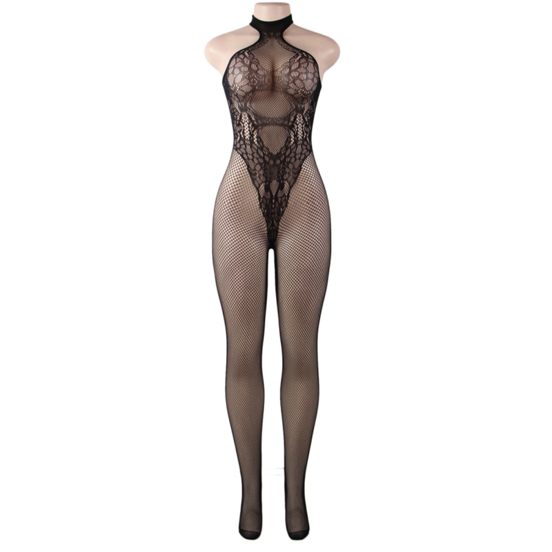 QUEEN LINGERIE - BODYSTOCKING SCHIENA NUDA S/L