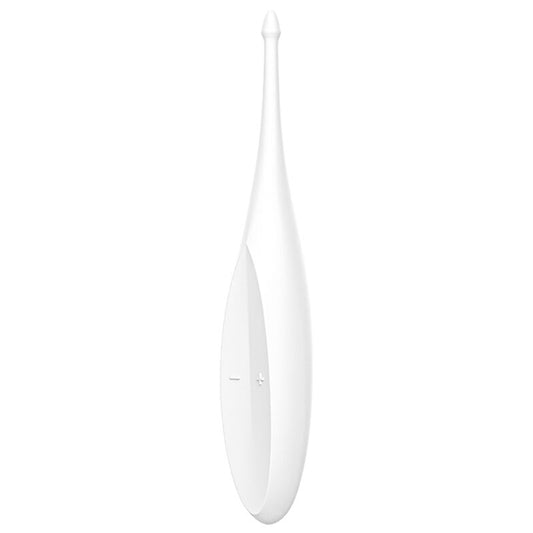 SATISFYER - VIBRATORE CON PUNTA TWIRLING FUN BIANCO