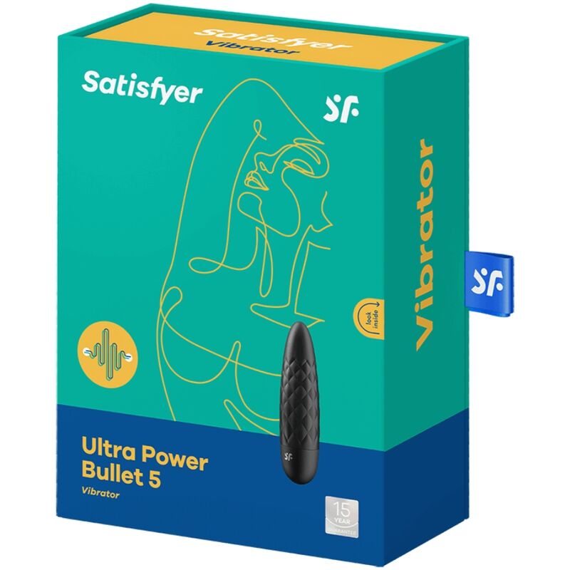 SATISFYER - BULLET ULTRA POWER 5 NERO