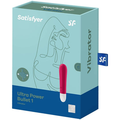 SATISFYER - BULLET ULTRA POWER 1 ROSSO