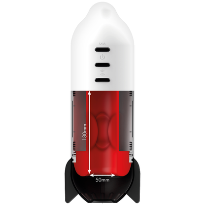 JAMYJOB - ROCKET MASTURBATOR TECNOLOGIA DI COMPRESSIONE MORBIDA E VIBRAZIONE