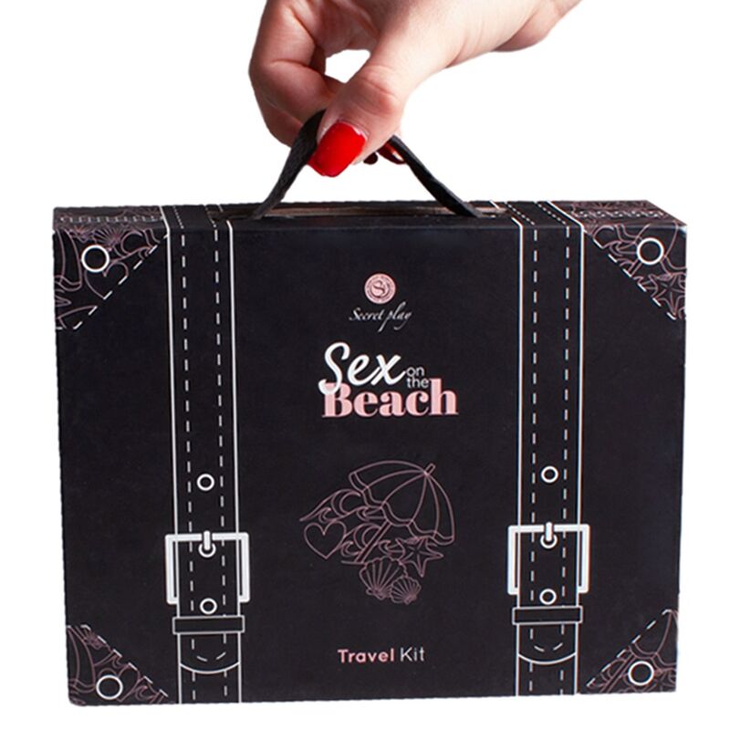 SECRETPLAY - KIT DA VIAGGIO S3X ON THE BEACH (ES/EN/DE/FR/NL/PT)