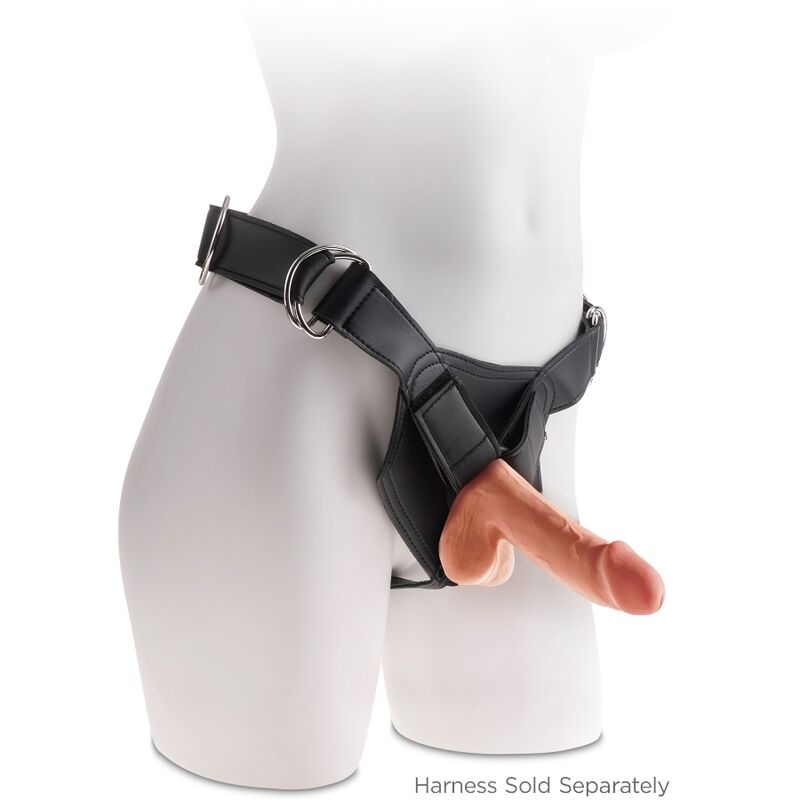 KING COCK - PLUS DILDO 3D CON SFERE 17 CM