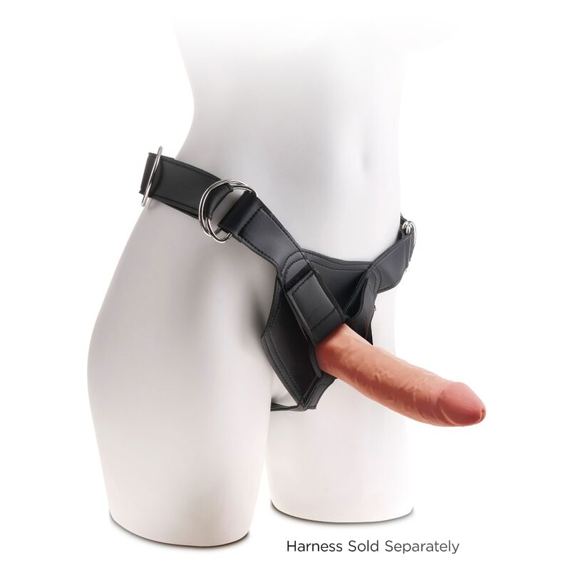 KING COCK - PLUS 3D DILDO TRIPLA DENSIT 18 CM