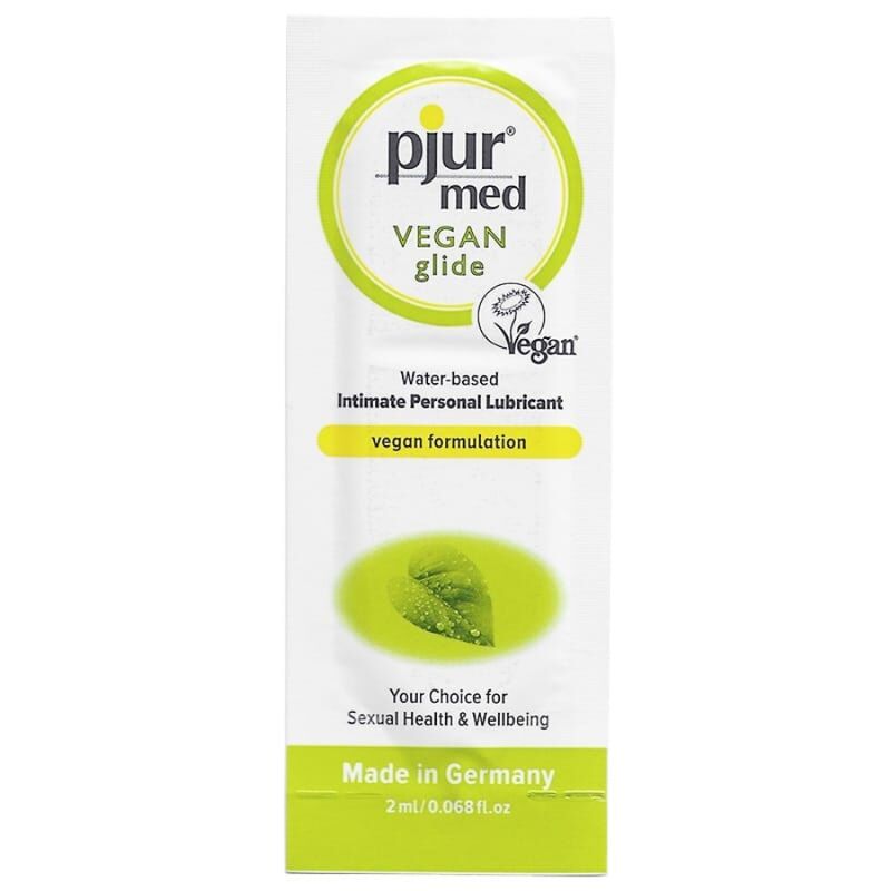 PJUR - MED VEGAN GLIDE LUBRIFICANTE A BASE ACQUA 2 ML