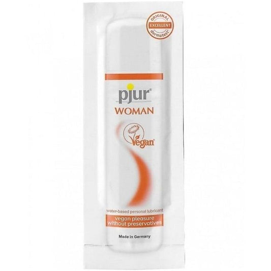 PJUR - WOMAN LUBRIFICANTE VEGANO A BASE ACQUA 2 ML