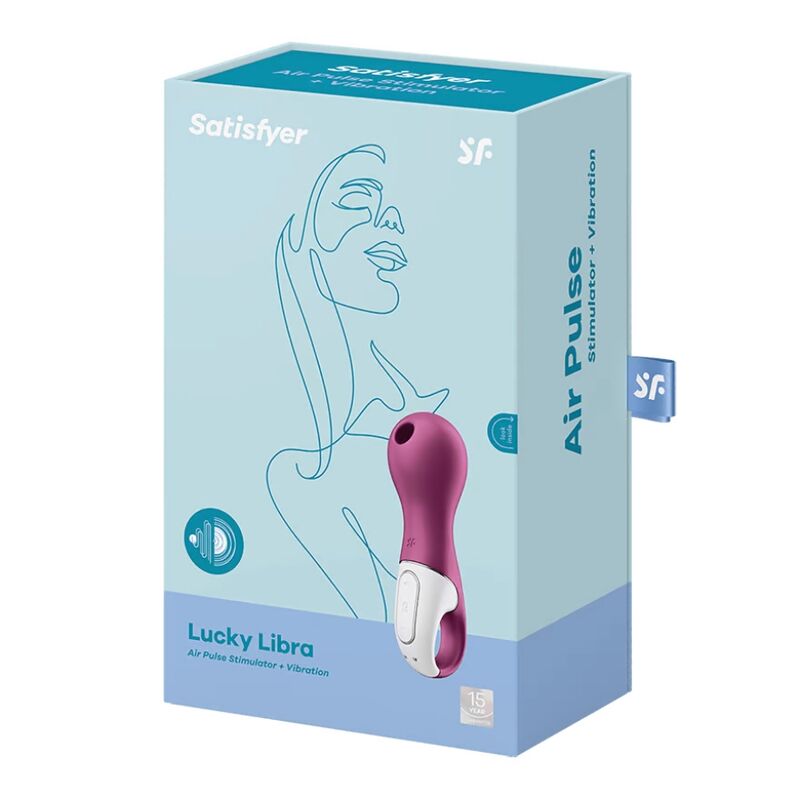 SATISFYER - STIMOLATORE E VIBRATORE LUCKY LIBRA