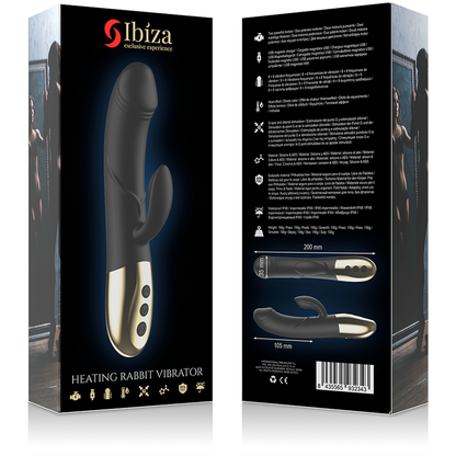 IBIZA - POTENTE VIBRATORE ANATOMICO CON CONIGLIO