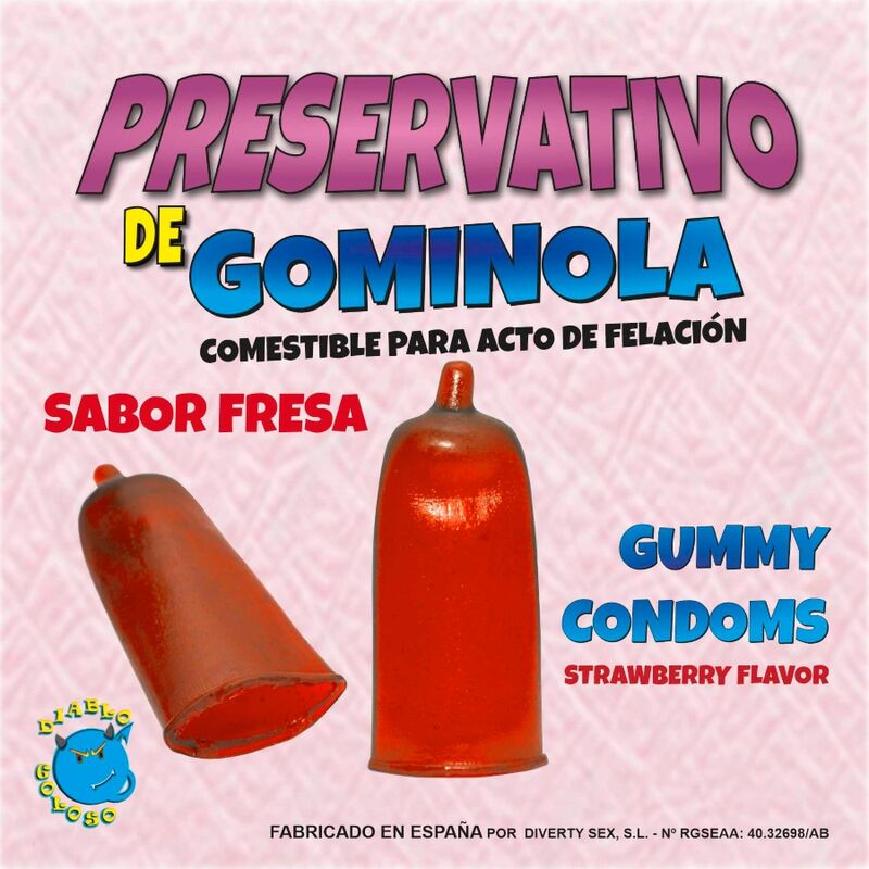 DIABLO PICANTE - CONSERVANTE GOMMOSO ALLA FRAGOLA