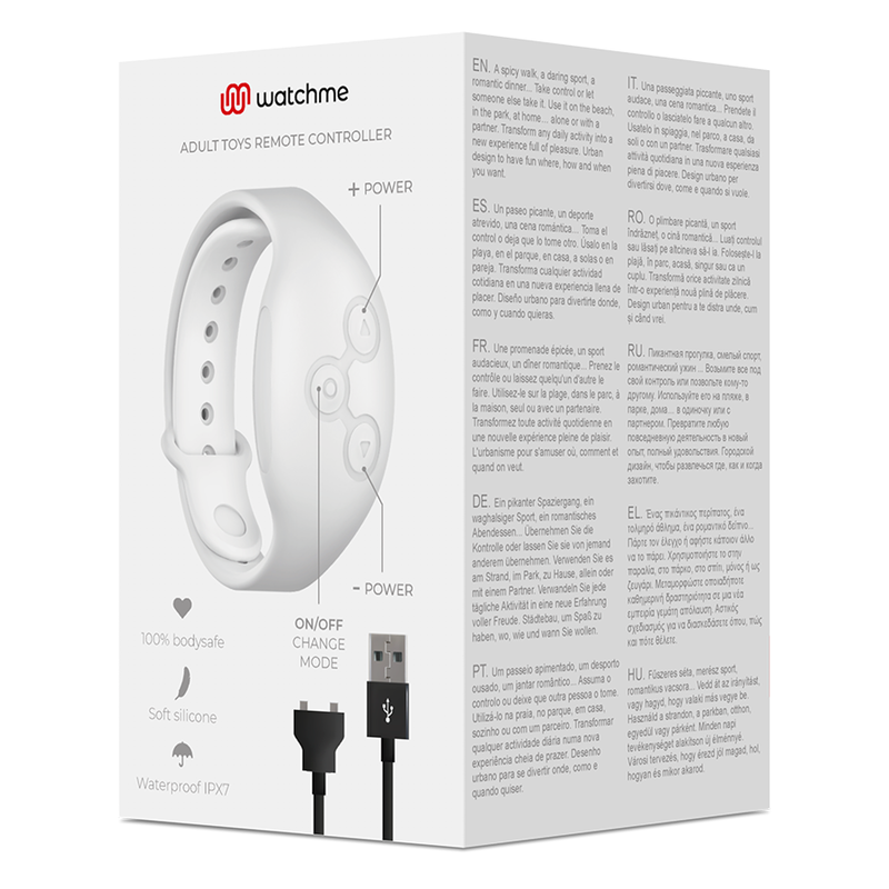 WATCHME - OROLOGIO CON TECNOLOGIA WIRELESS BIANCO