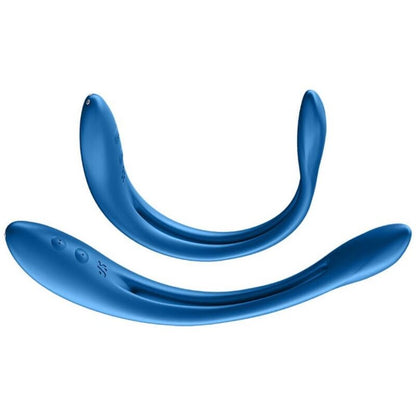 SATISFYER - GIOCO ELASTICO MULTI VIBRATORE BLU