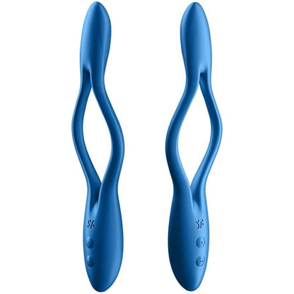 SATISFYER - GIOCO ELASTICO MULTI VIBRATORE BLU