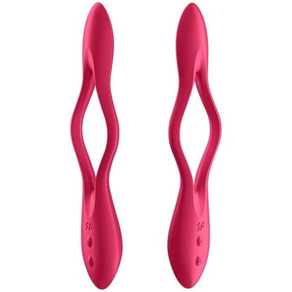 SATISFYER - MULTI VIBRATORE ELASTIC JOY ROSSO