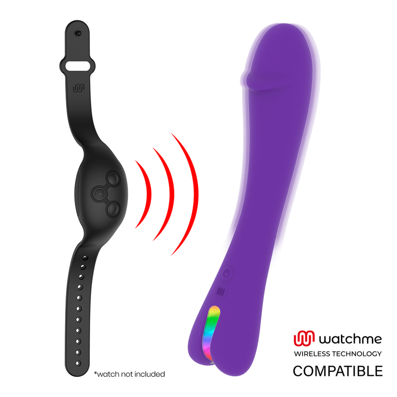 MR BOSS - ENZO VIBRATORE WATCHME COMPATIBILE CON TECNOLOGIA WIRELESS