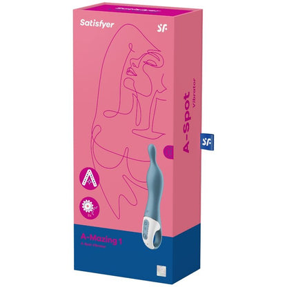 SATISFYER - VIBRATORE AMAZING 1 ASPOT BLU