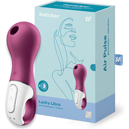 SATISFYER - STIMOLATORE E VIBRATORE LUCKY LIBRA