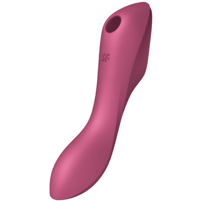 SATISFYER - VIBRATORE CURVY TRINITY 3 AIR PULSE ROSSO