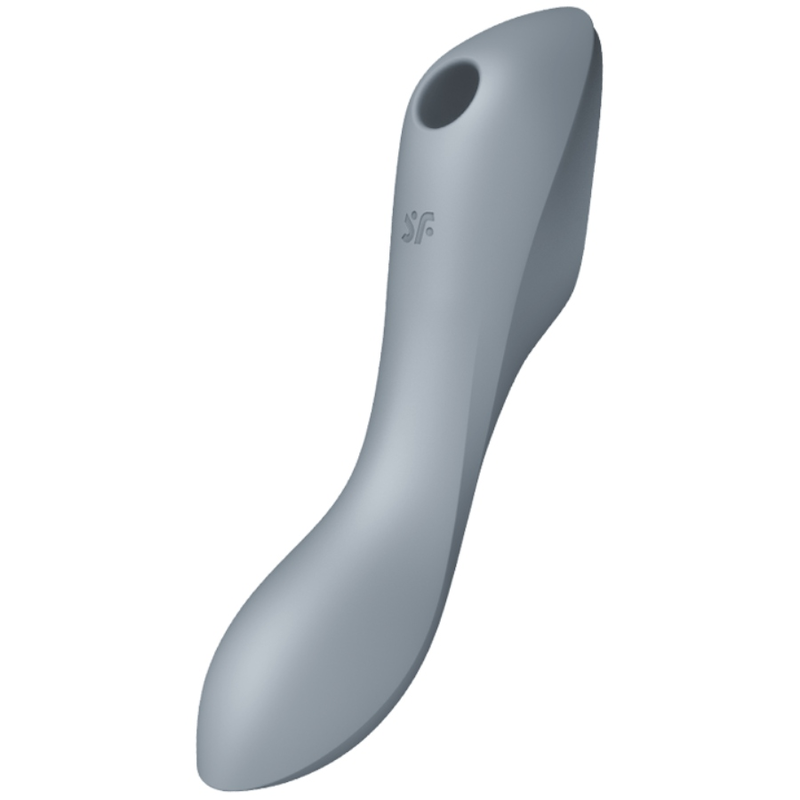 SATISFYER - VIBRATORE CURVY TRINITY 3 AIR PULSE GRIGIO